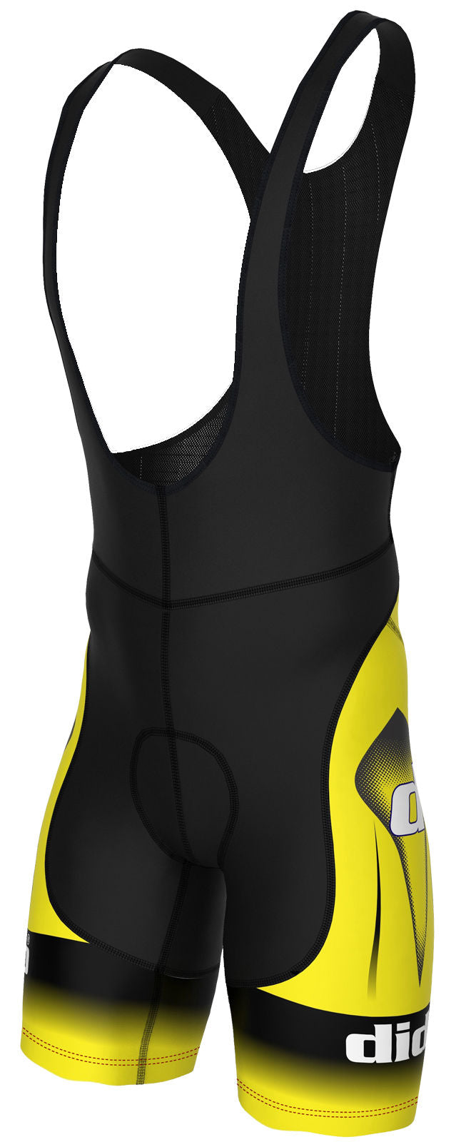 Yellow & Black Bib Shorts