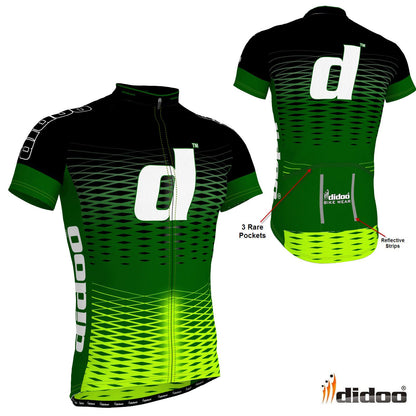 Didoo Mens Pro Short Sleeve Cycling Jersey