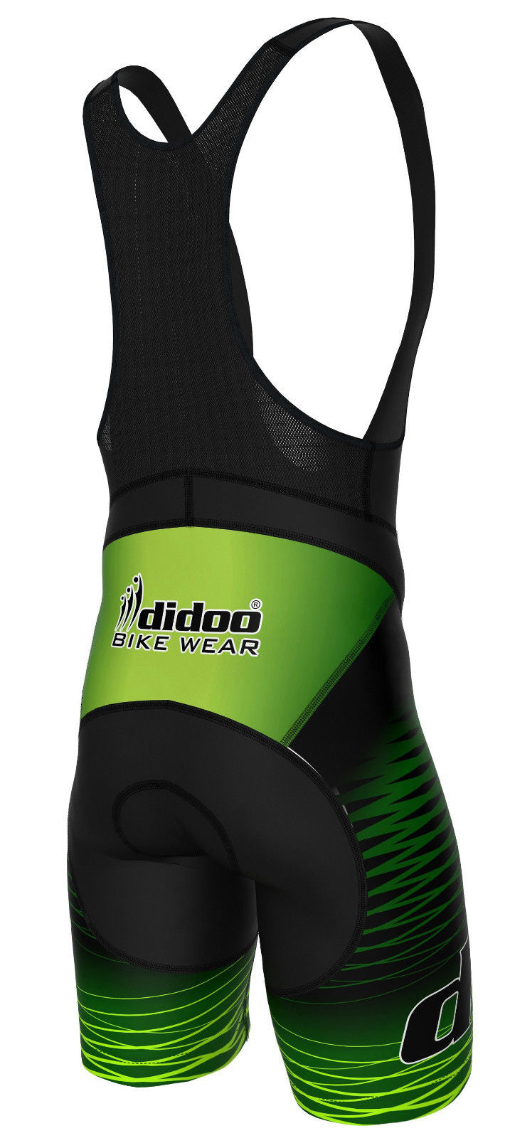 Didoo Mens Cycling Padded Bib Shorts