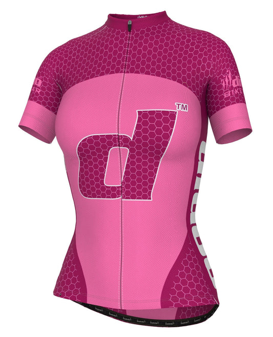 Didoo Womens Pro Short Sleeve Cycling Jersey