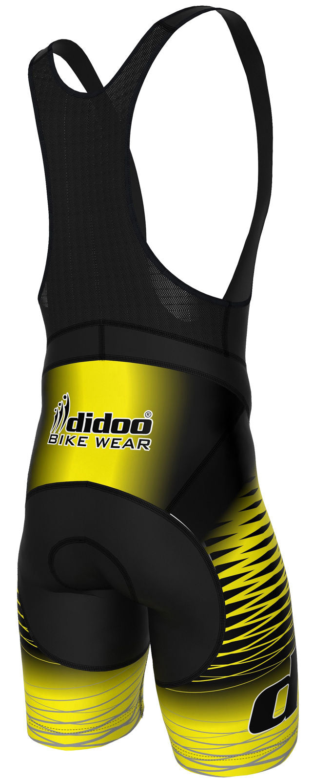 Didoo Mens Cycling Padded Bib Shorts