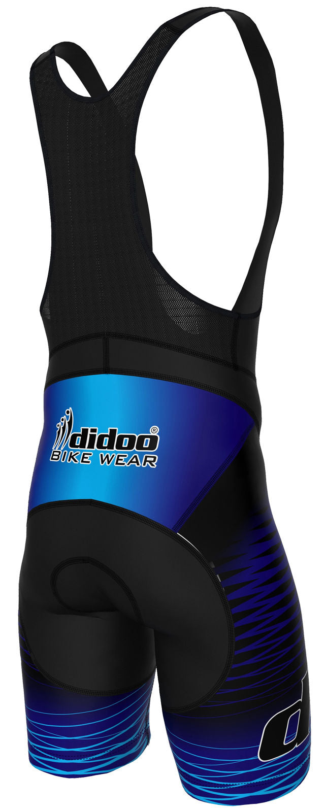 Didoo Mens Cycling Padded Bib Shorts