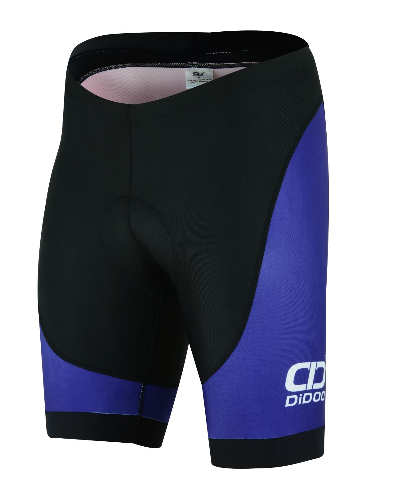 Didoo Men s Performance Cycling Shorts Blue and Red Didoo Sports