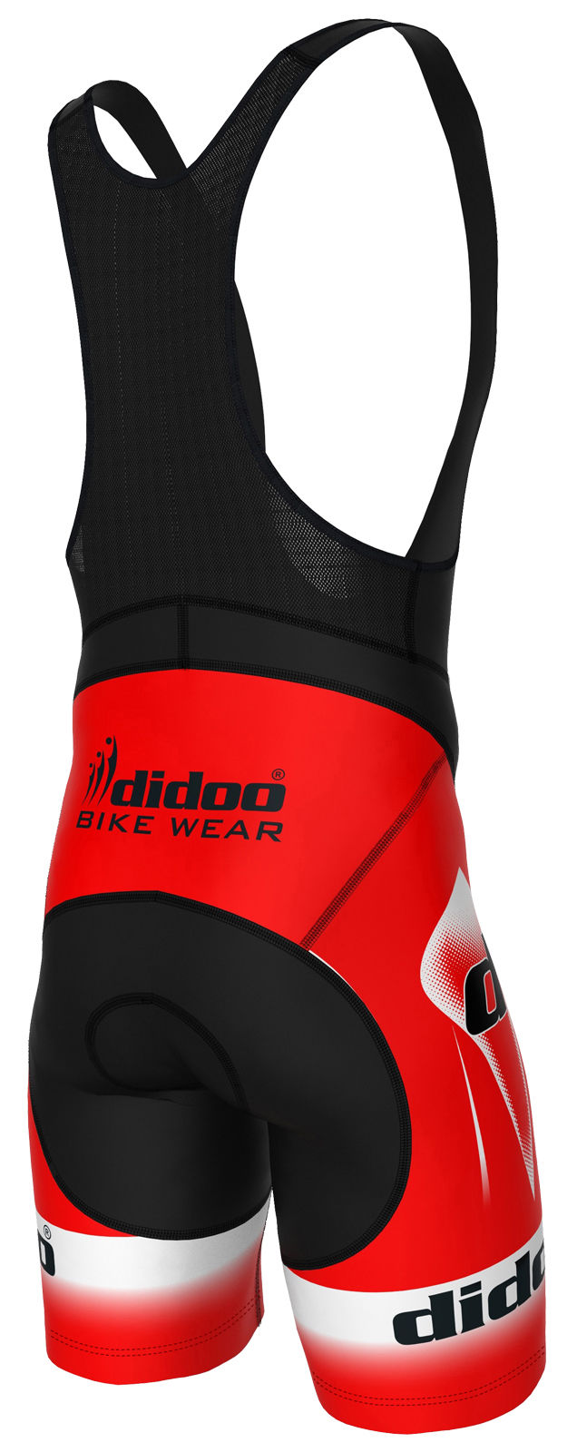 Back of Didoo Bib Shorts
