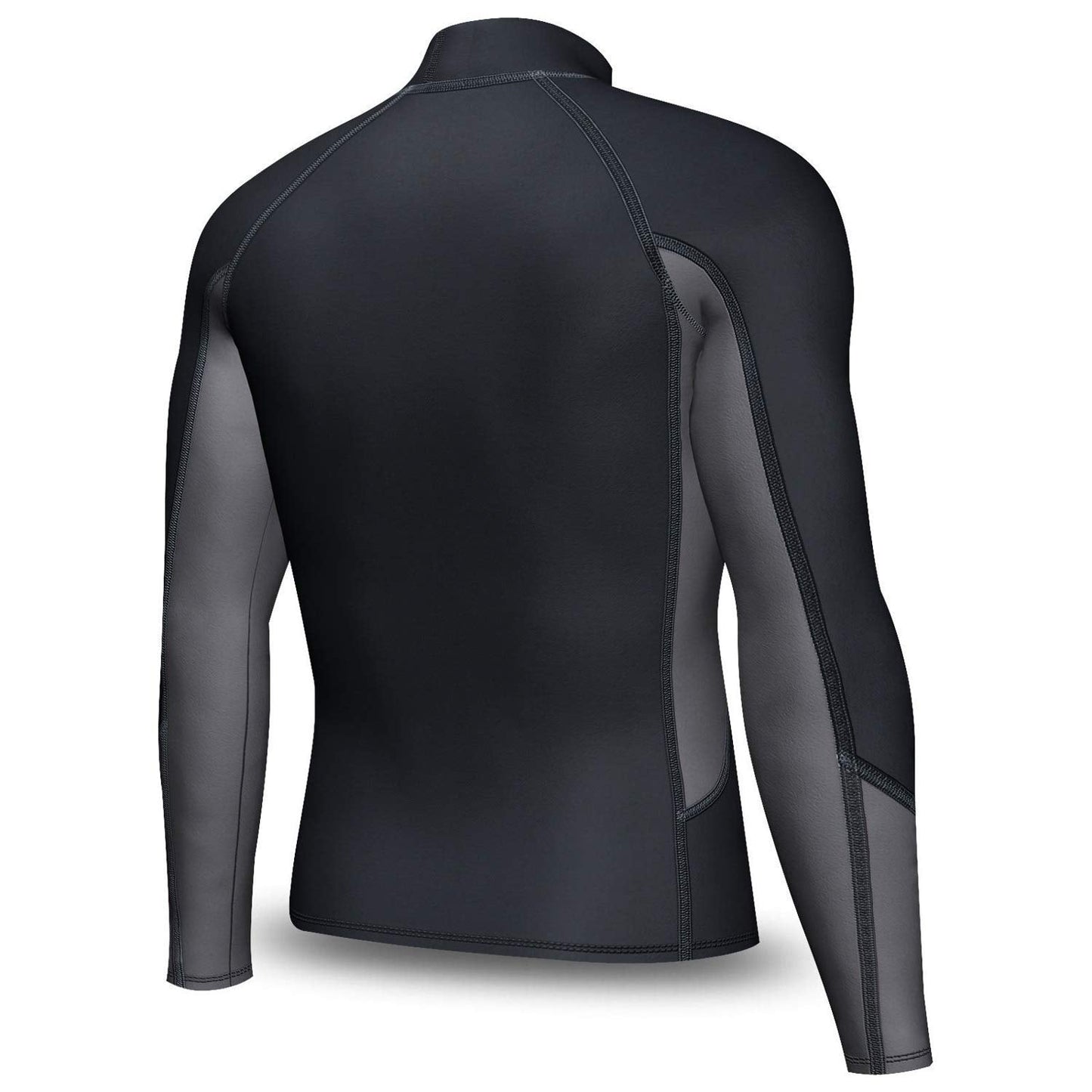 DiDOO Men's Compression Thermal Baselayer Top Long Sleeve Mock Neck