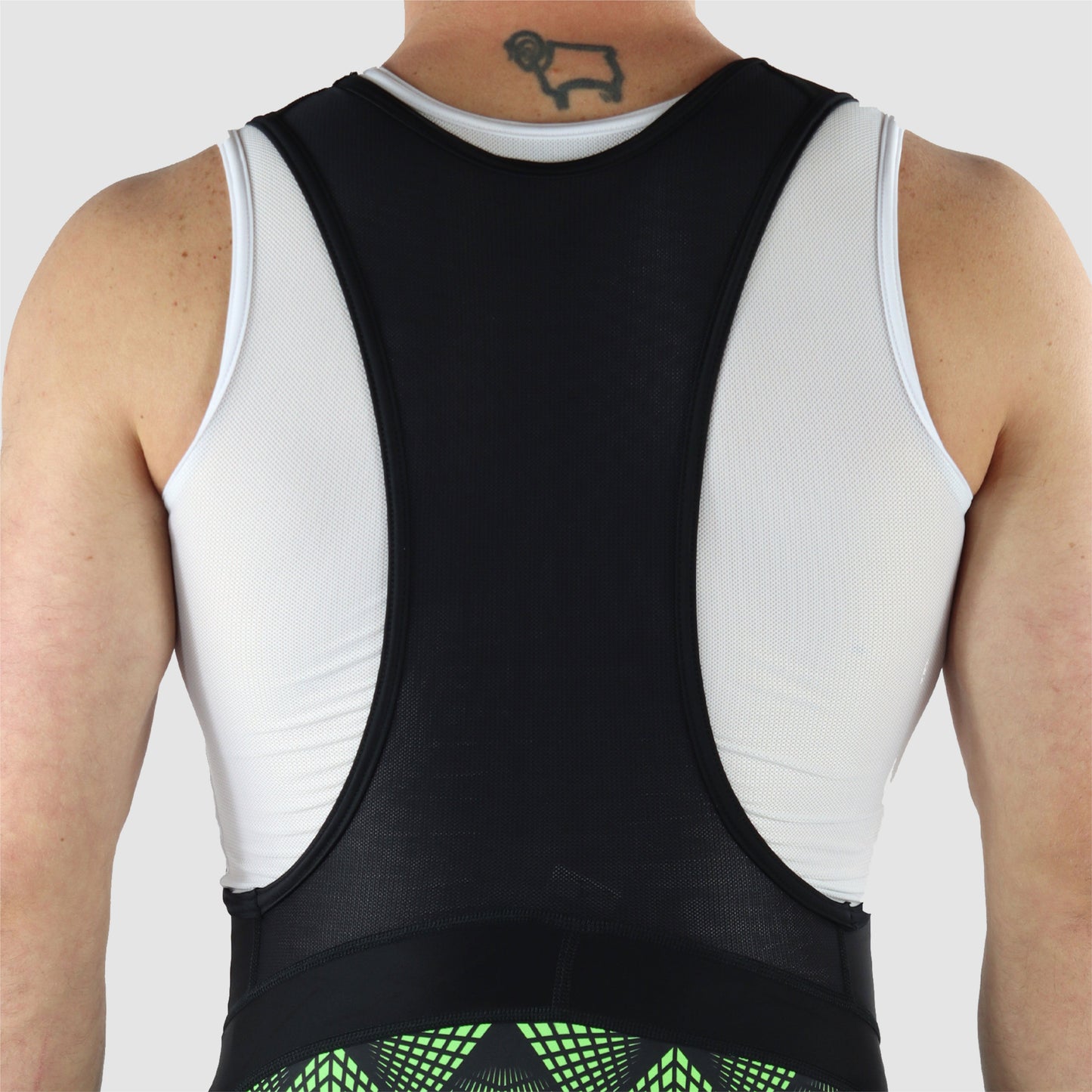 DiDOO Men's Classic Quick Dry Padded Cycling Bib Shorts Black and Yellow