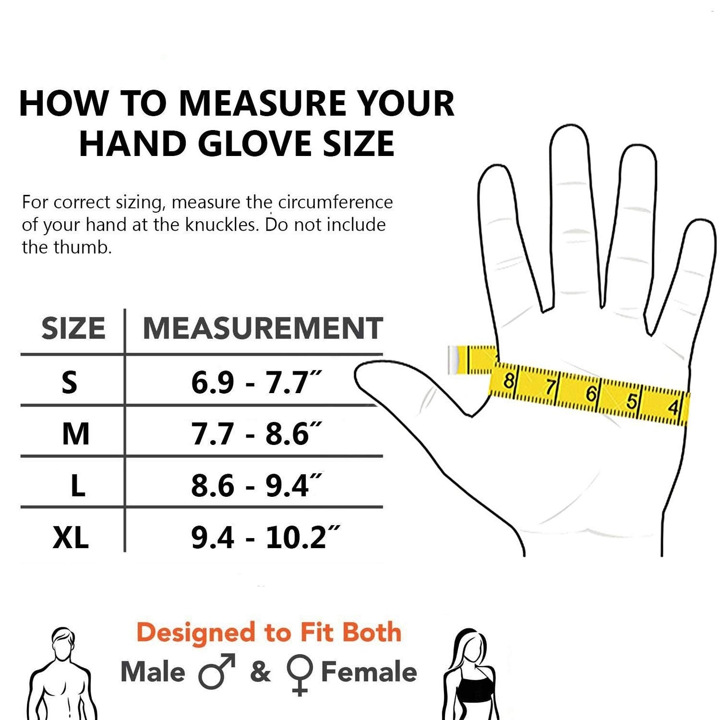 Mens Full Finger Cycling Gloves