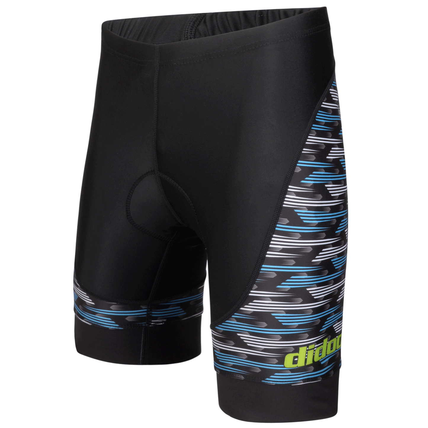 Didoo New Mens Sublimation Padded Cycling Shorts