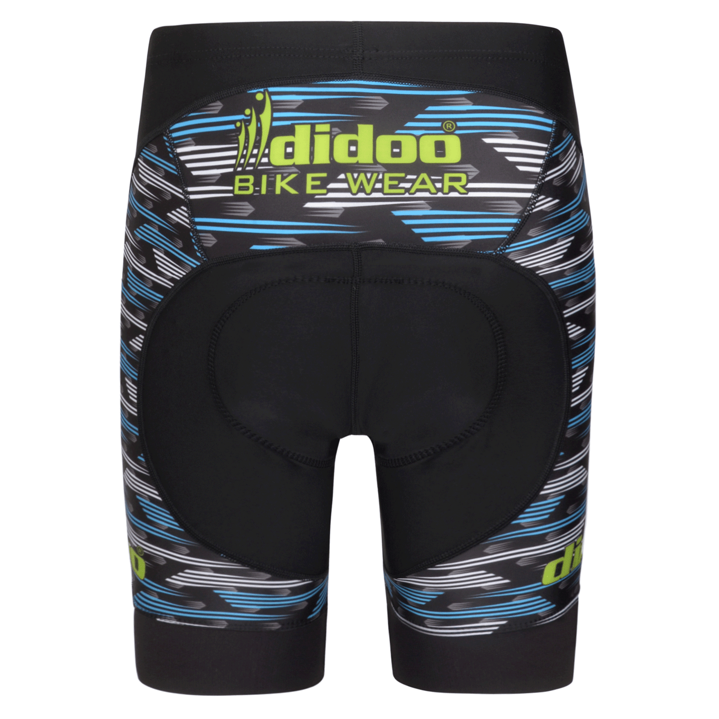 Didoo New Mens Sublimation Padded Cycling Shorts