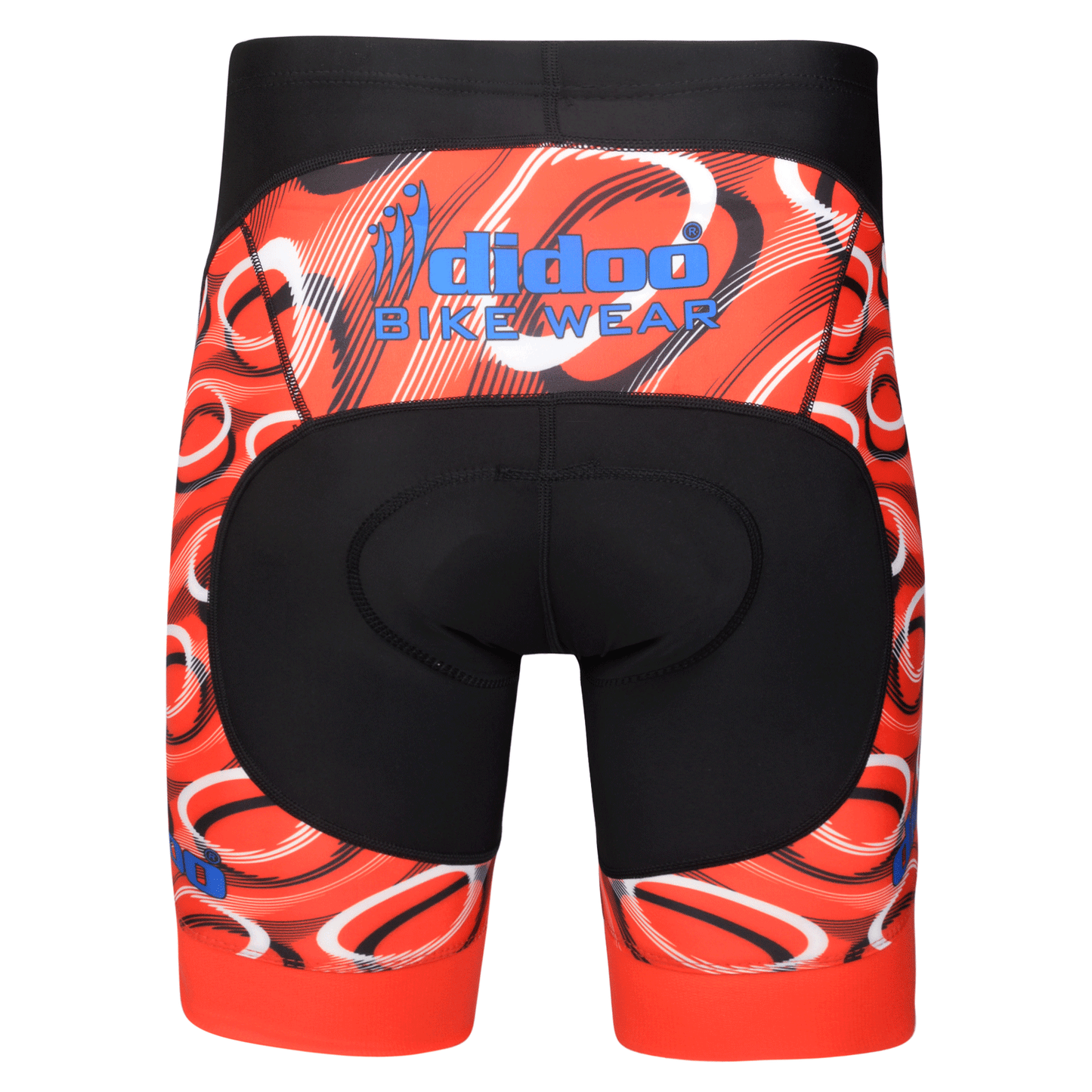 Didoo New Mens Sublimation Padded Cycling Shorts