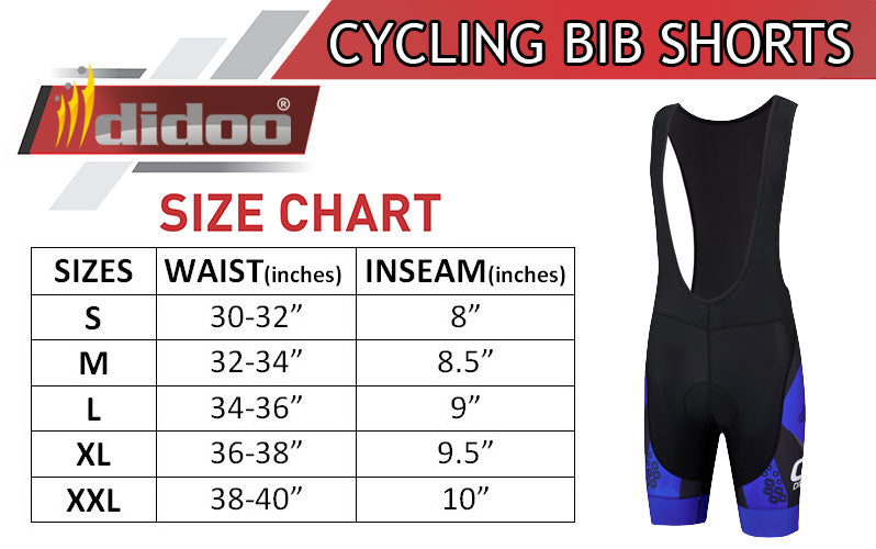 Pro Cycling Padded Bib Short