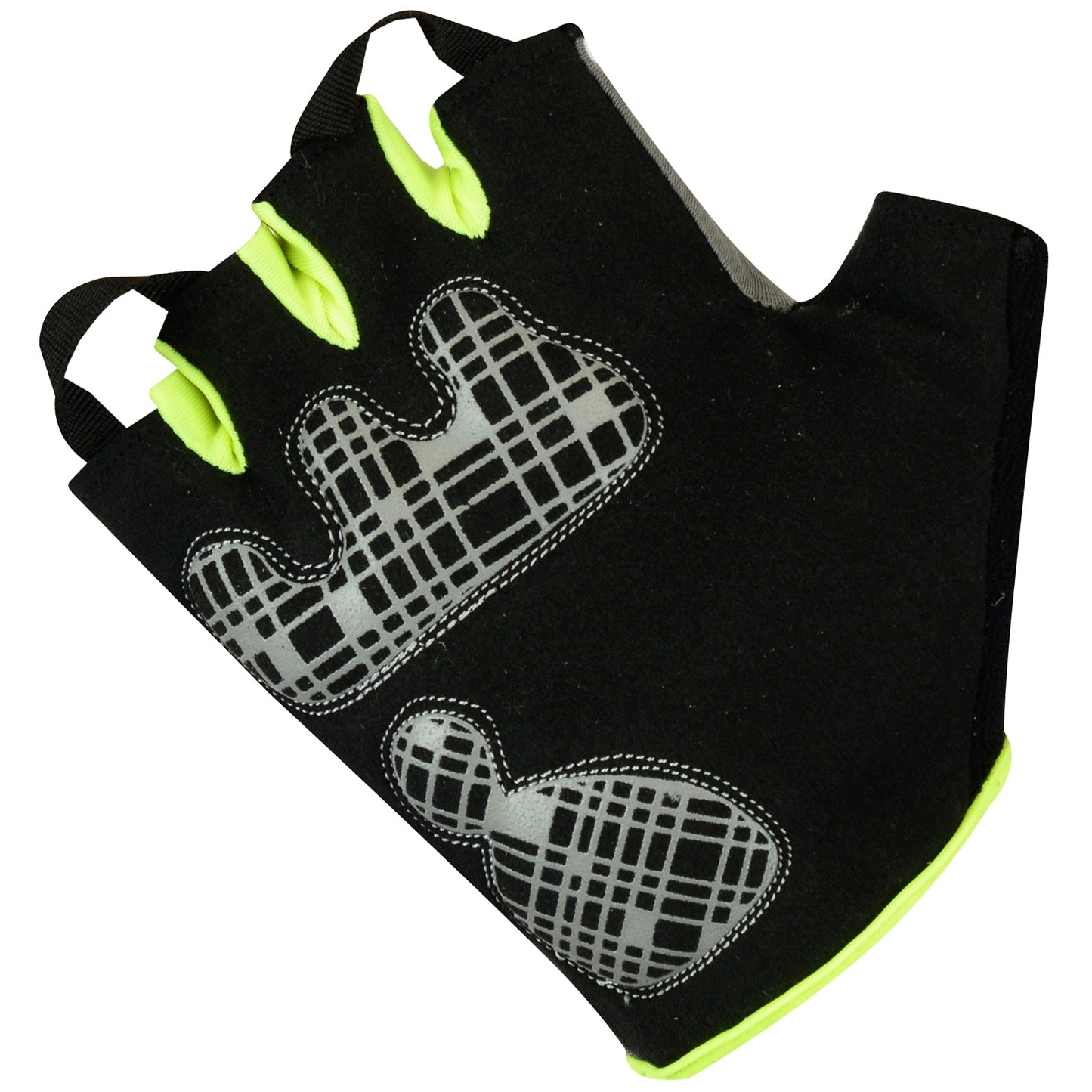 Mens Padded Fingerless Cycling Gloves