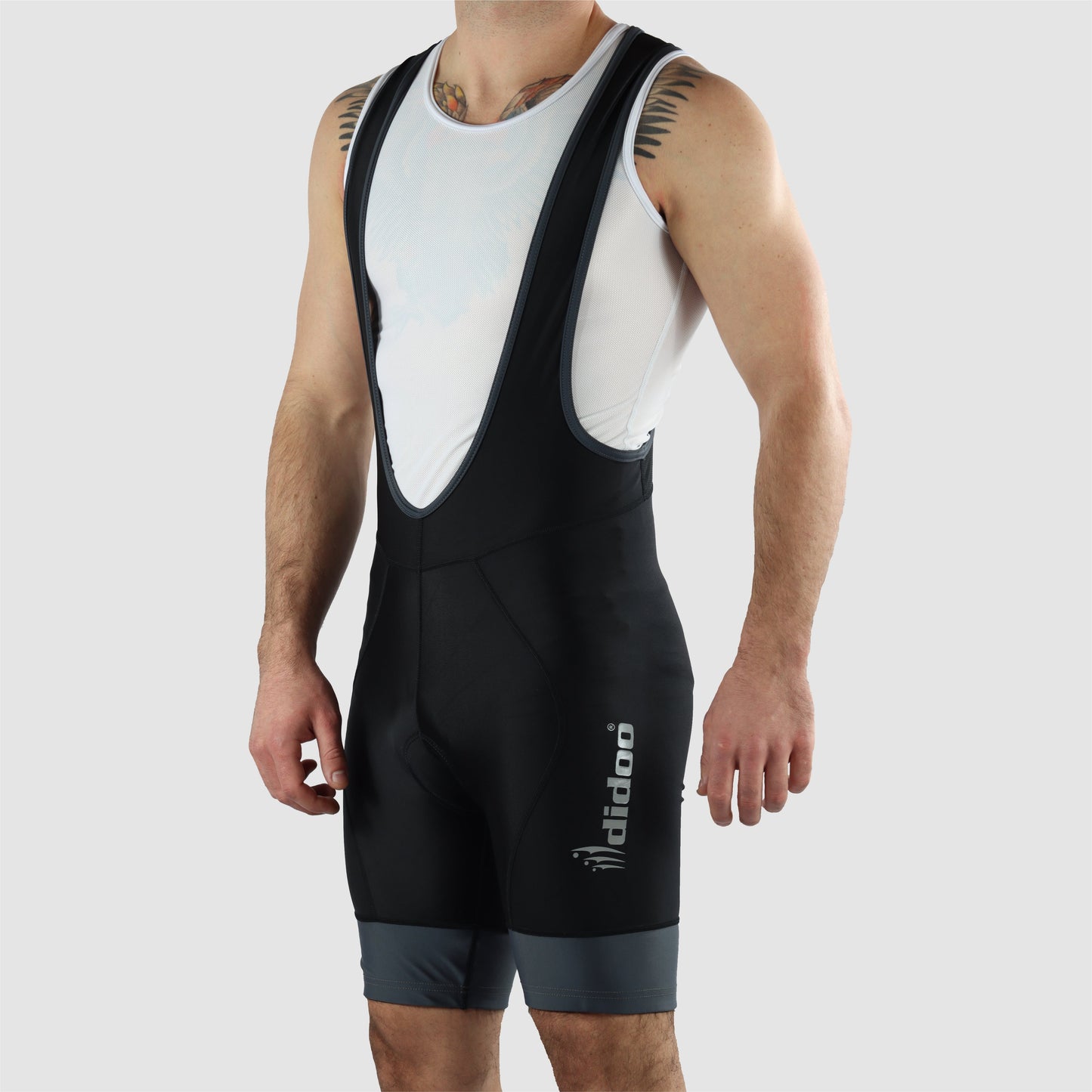 DiDOO Mens Padded Cycling  Bib Short