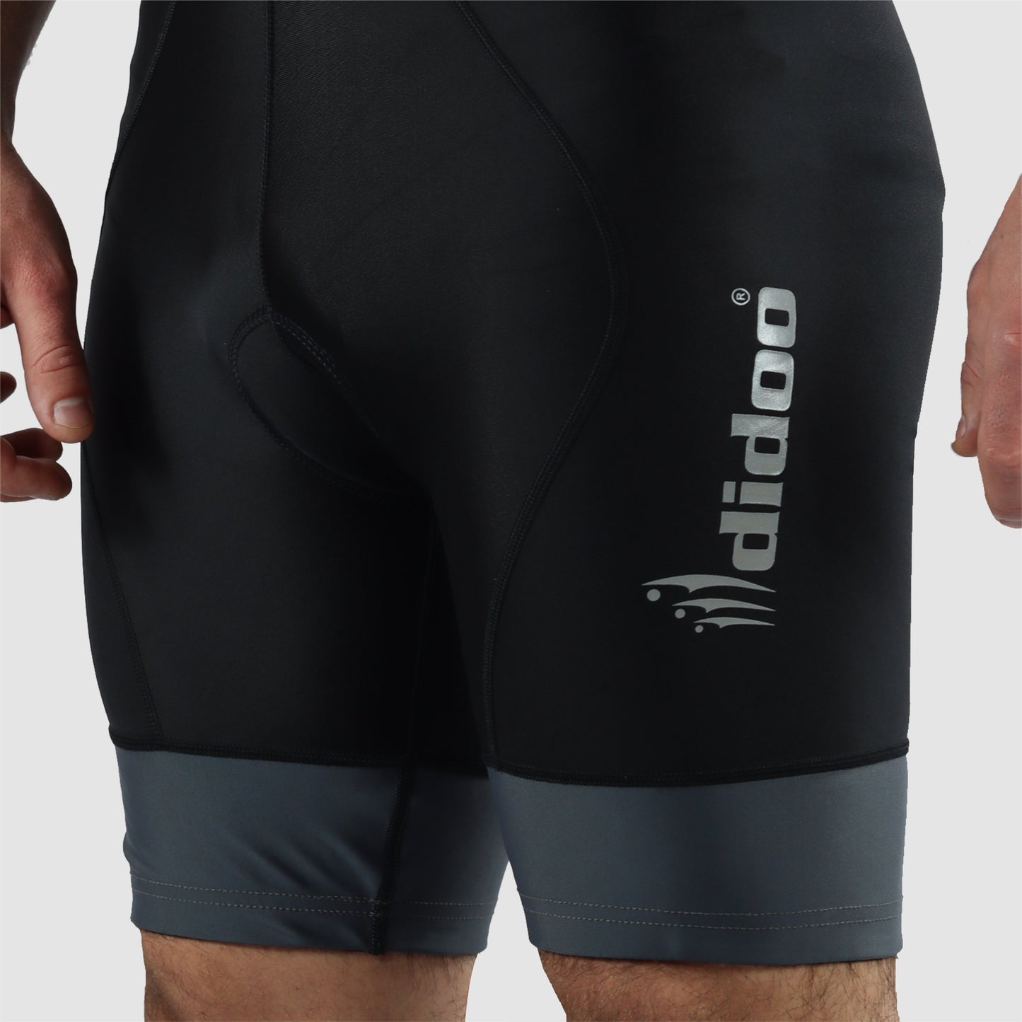 DiDOO Mens Padded Cycling Bib Short