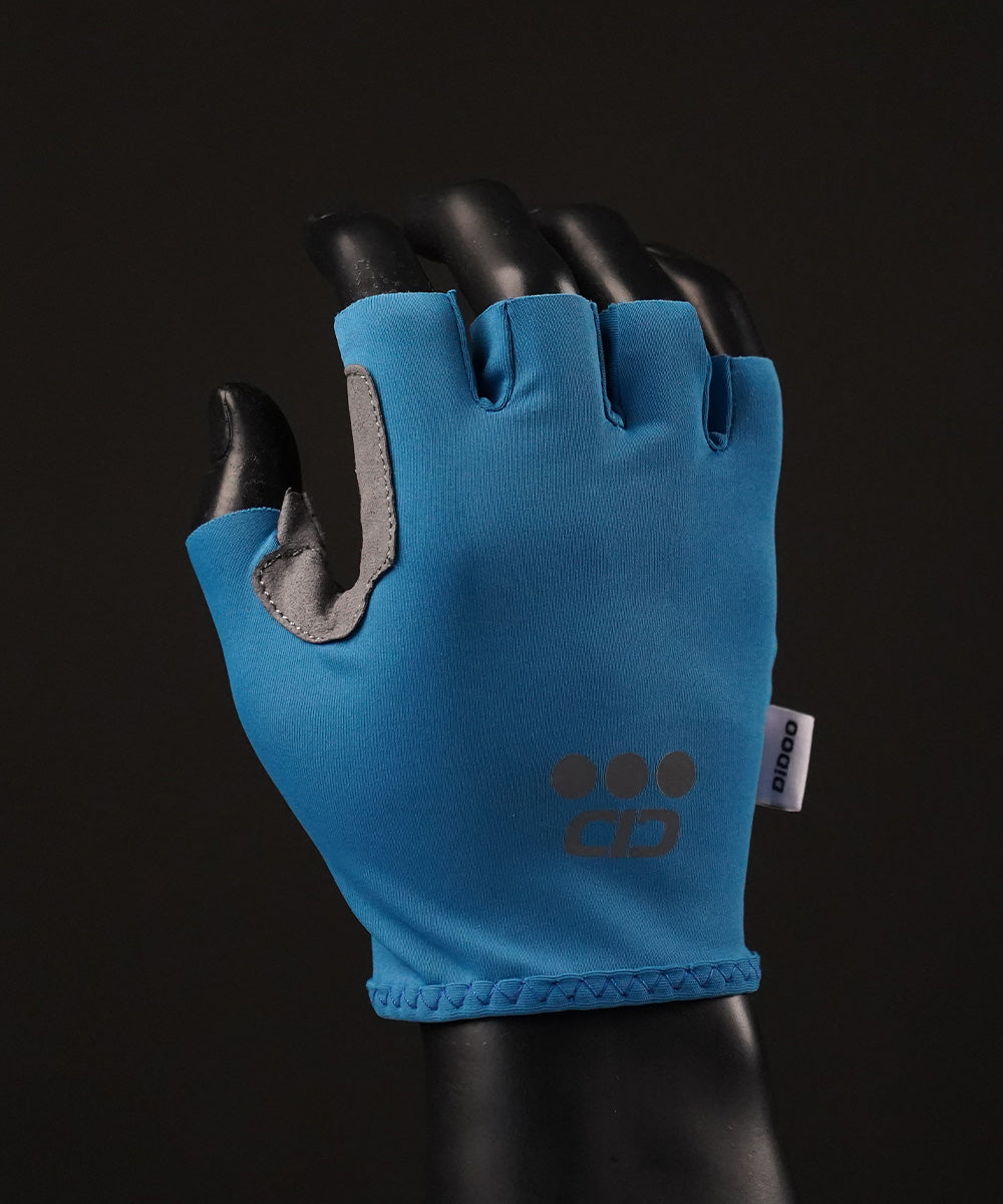 DiDOO Smart Pro Lightweight Short Finger Cycling Gloves Teal Colour