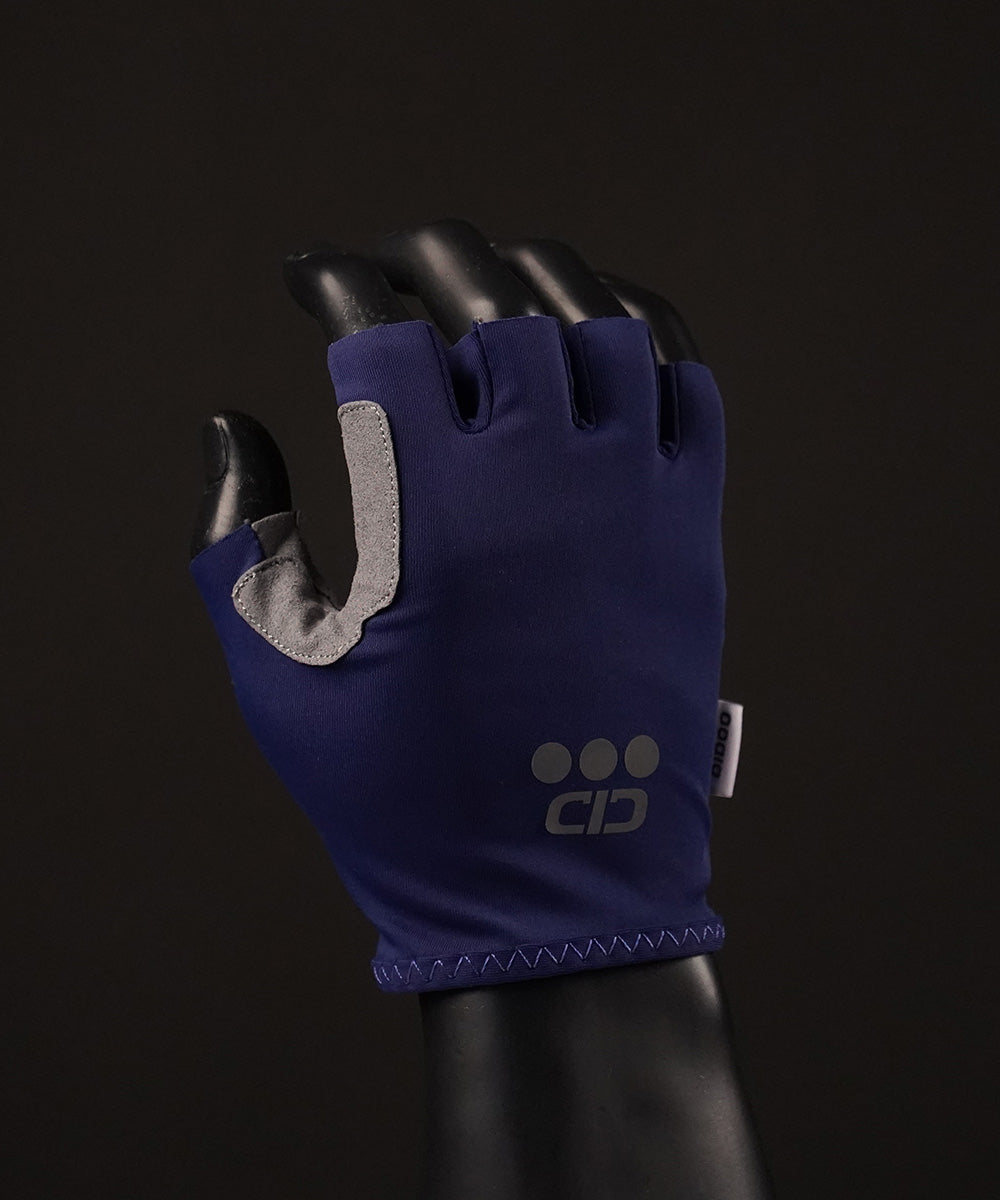 DiDOO Smart Pro Lightweight Short Finger Cycling Gloves Navy Blue Colour