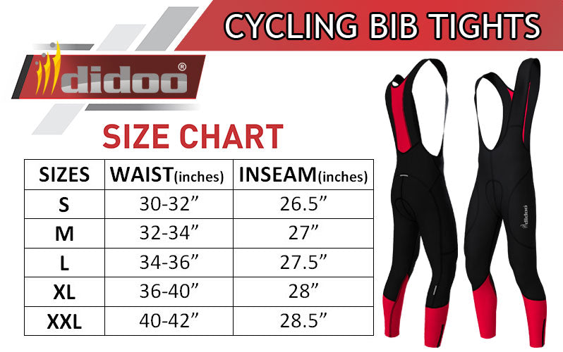Mens Thermal Cycling Bib Tights