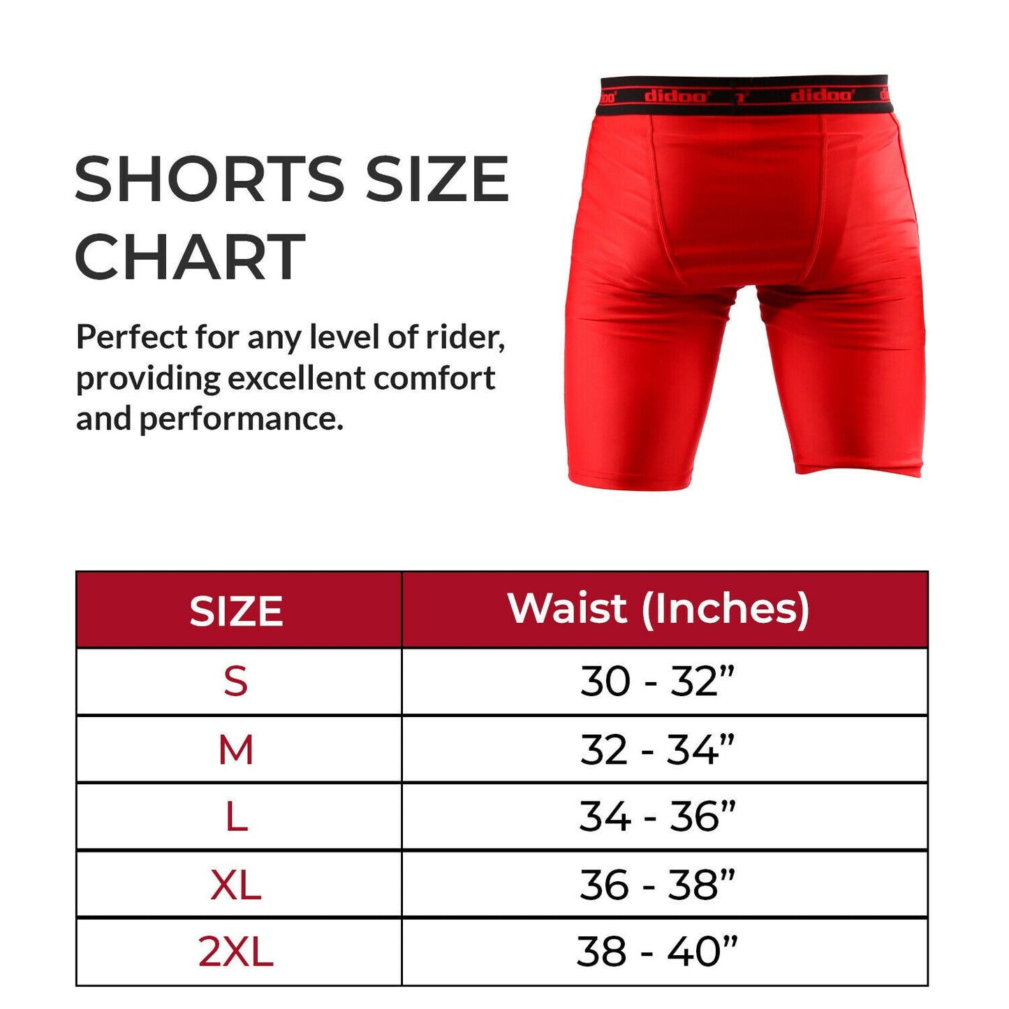 DiDOO Men's Compression Base Layer Shorts