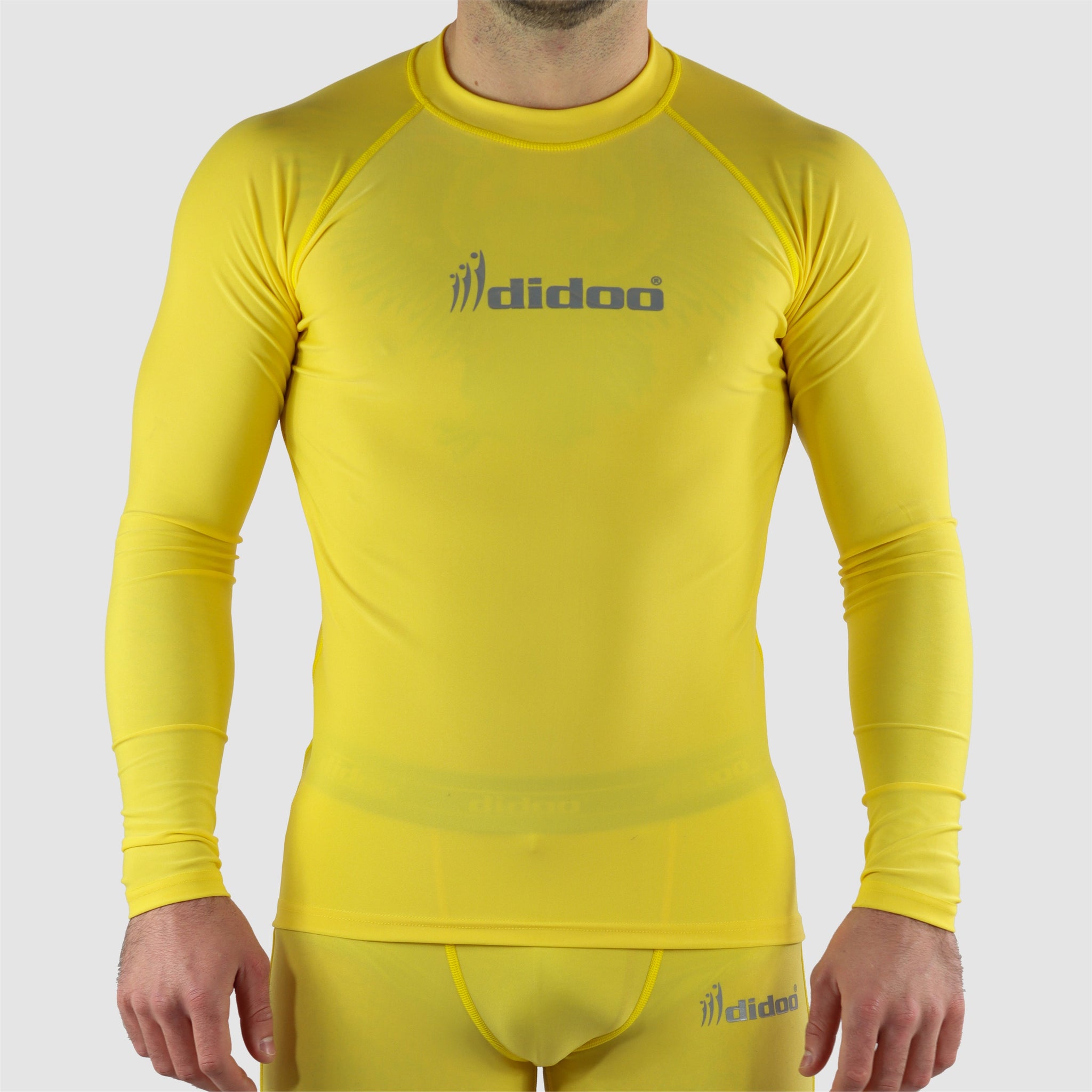 DiDOO Men's Compression Baselayer Top Long Sleeve