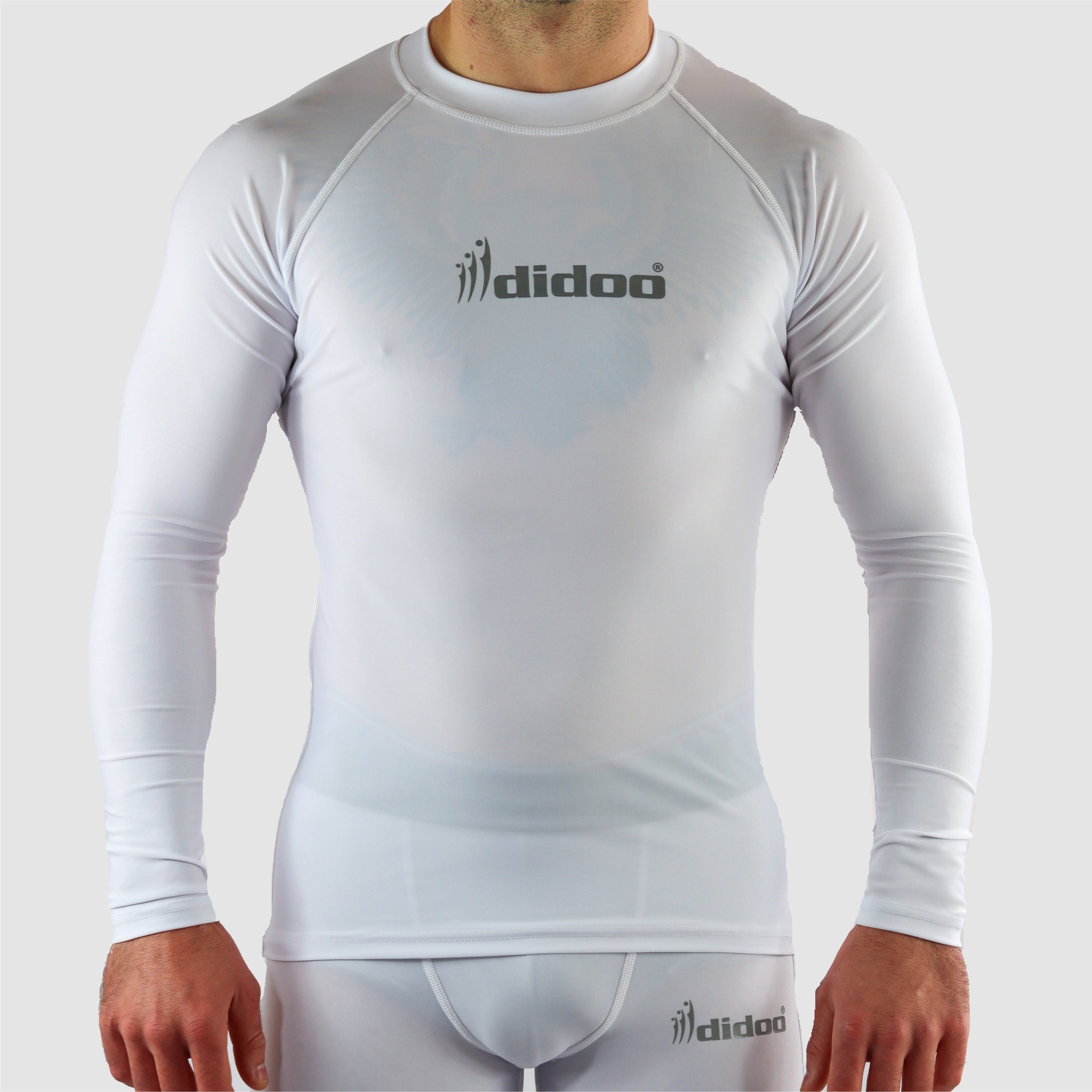 DiDOO Men's Compression Baselayer Top Long Sleeve