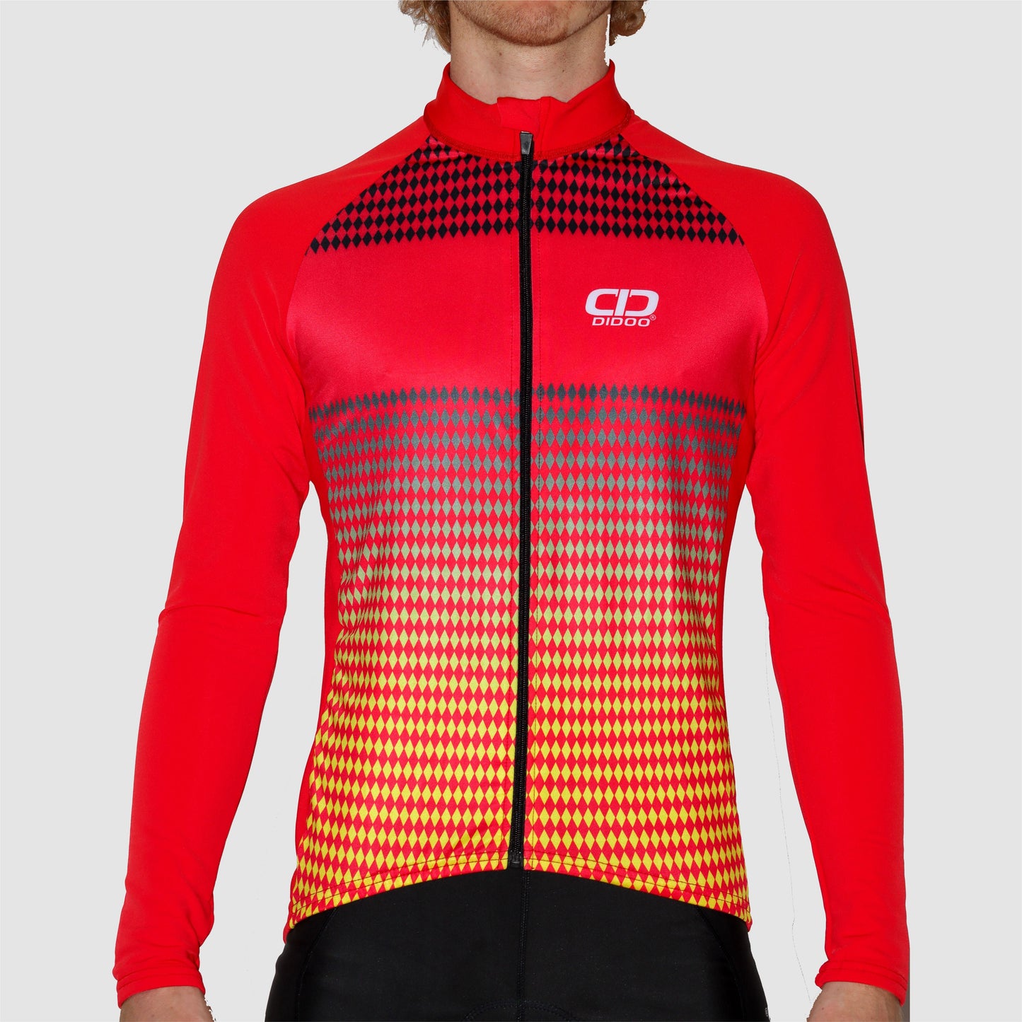 DiDOO Men’s Pro long sleeve winter cycling jersey