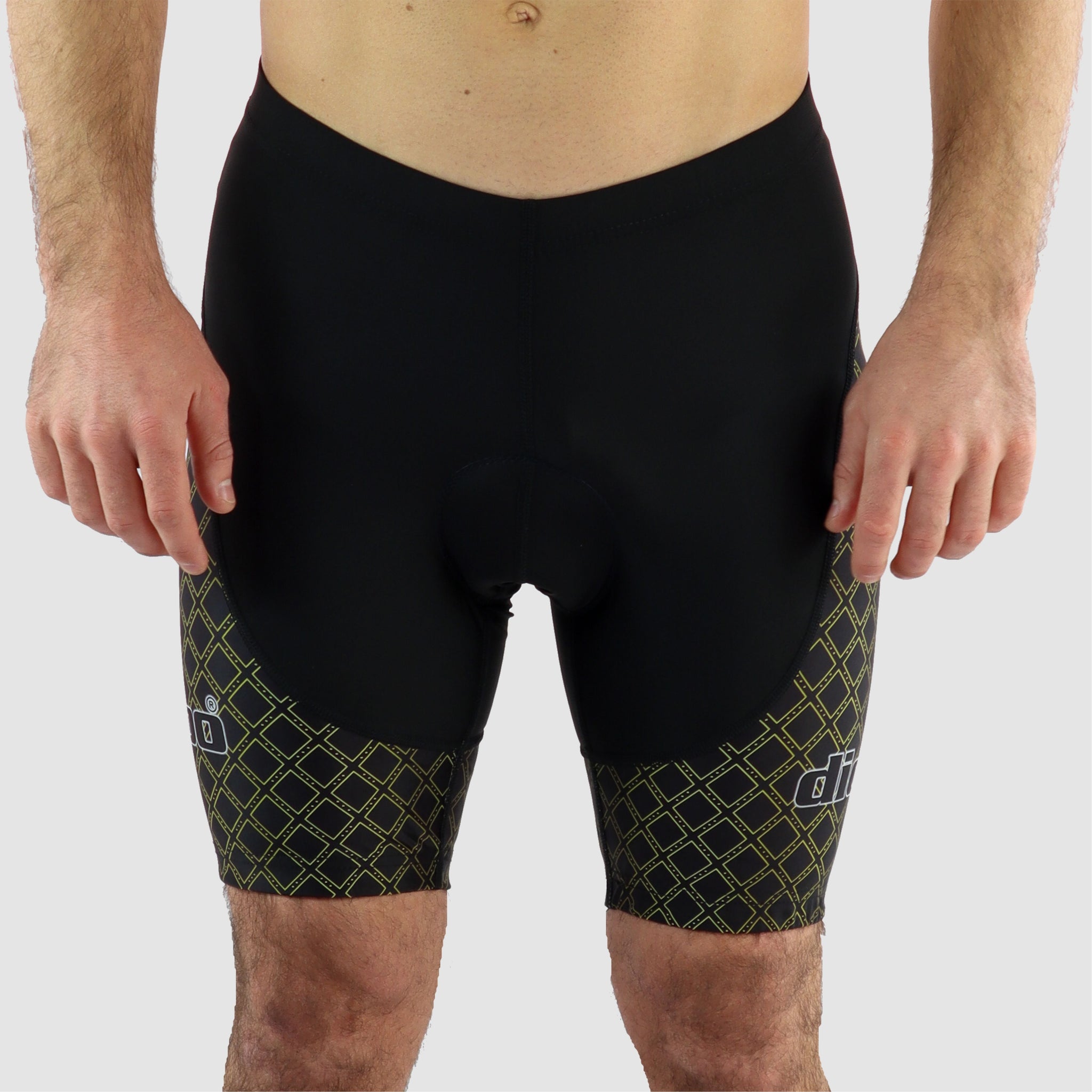 DiDOO Men's Classic Quick Dry Padded Cycling Shorts Black