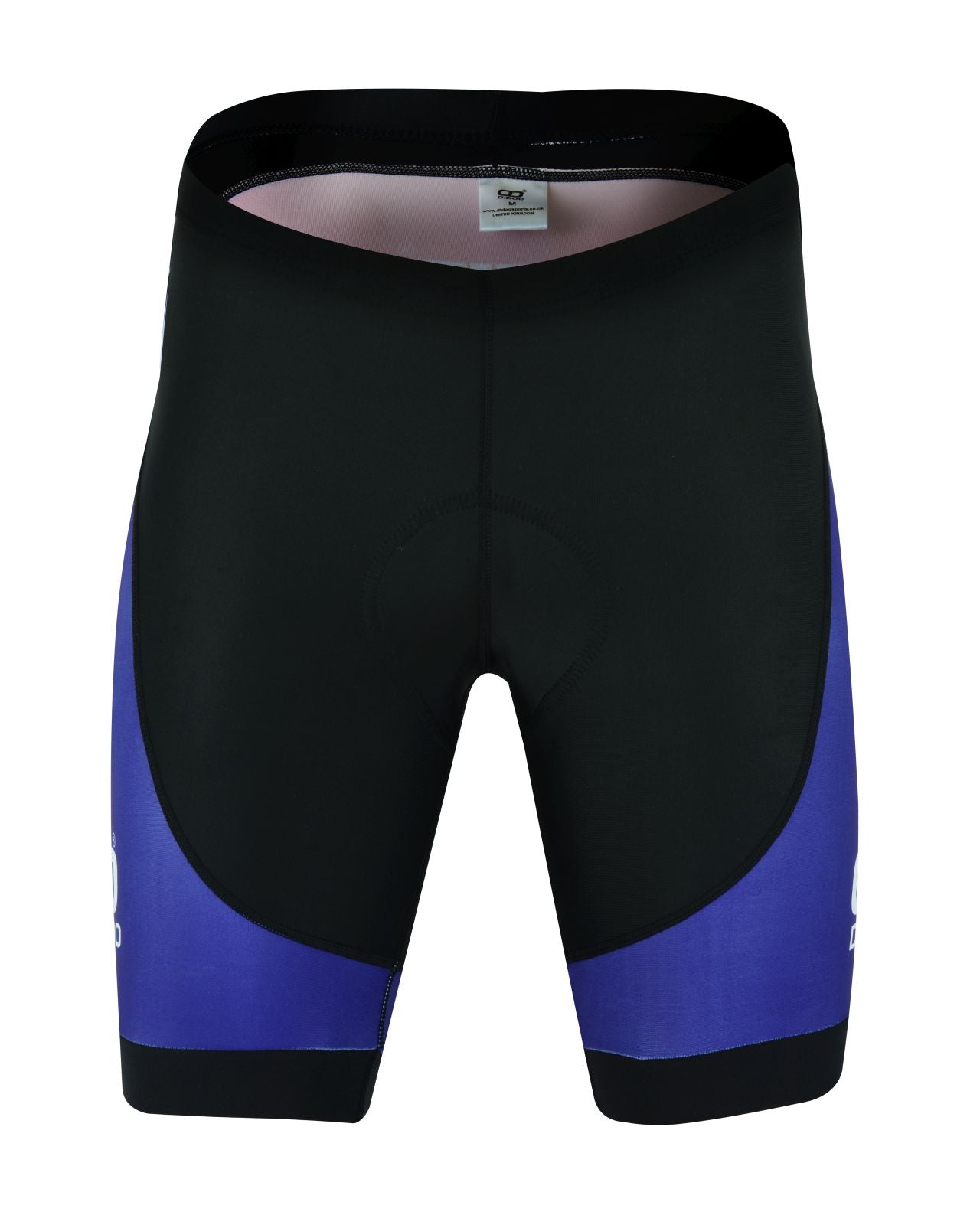 Men's Performance Cycling Shorts Blue and Red