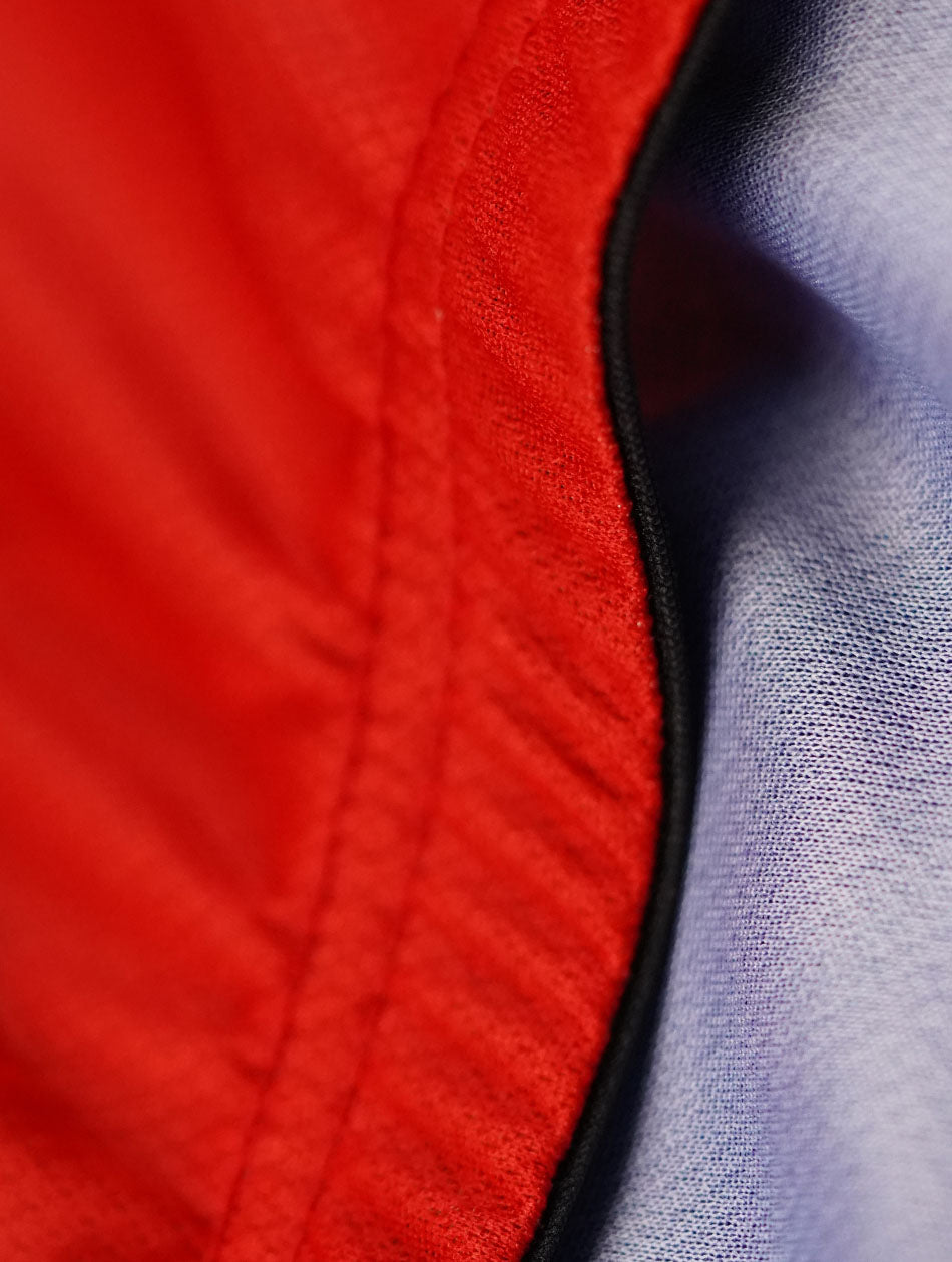 DiDOO Men's Power Pro Short Sleeve Cycling Jersey Red and Blue
