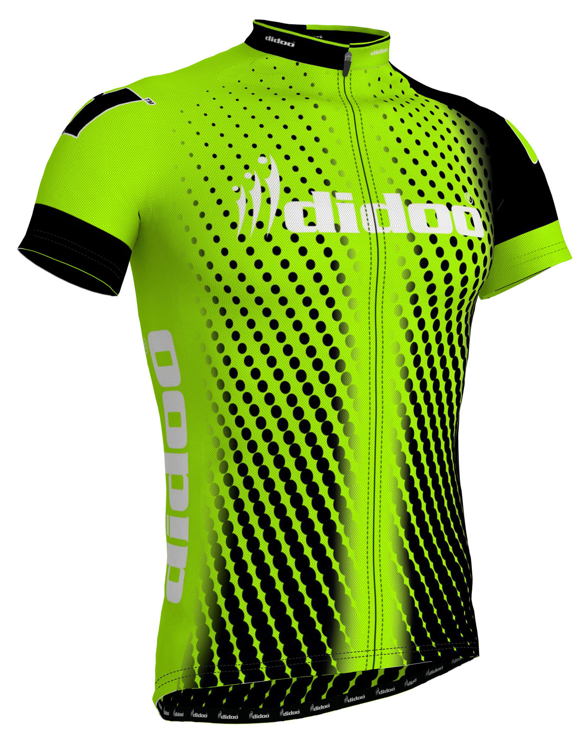 Short Sleeve Cycling Jersey Green
