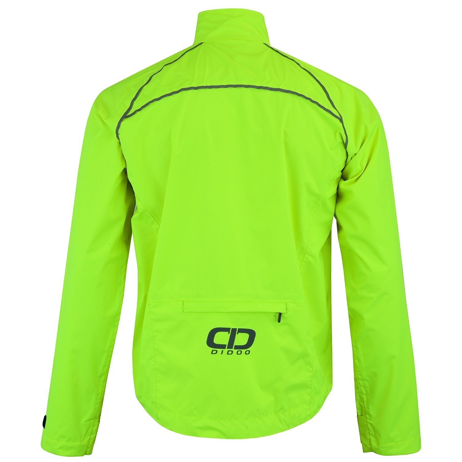 Hi Vis Waterproof and Windproof Lightweight Cycling Jacket