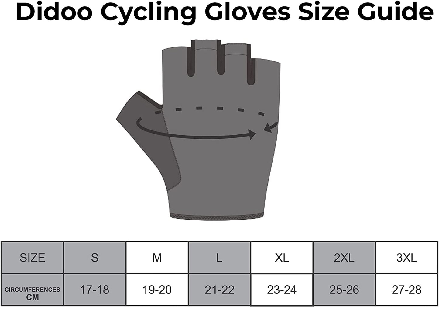 DiDOO Smart Pro Lightweight Short Finger Cycling Glove Olive Green