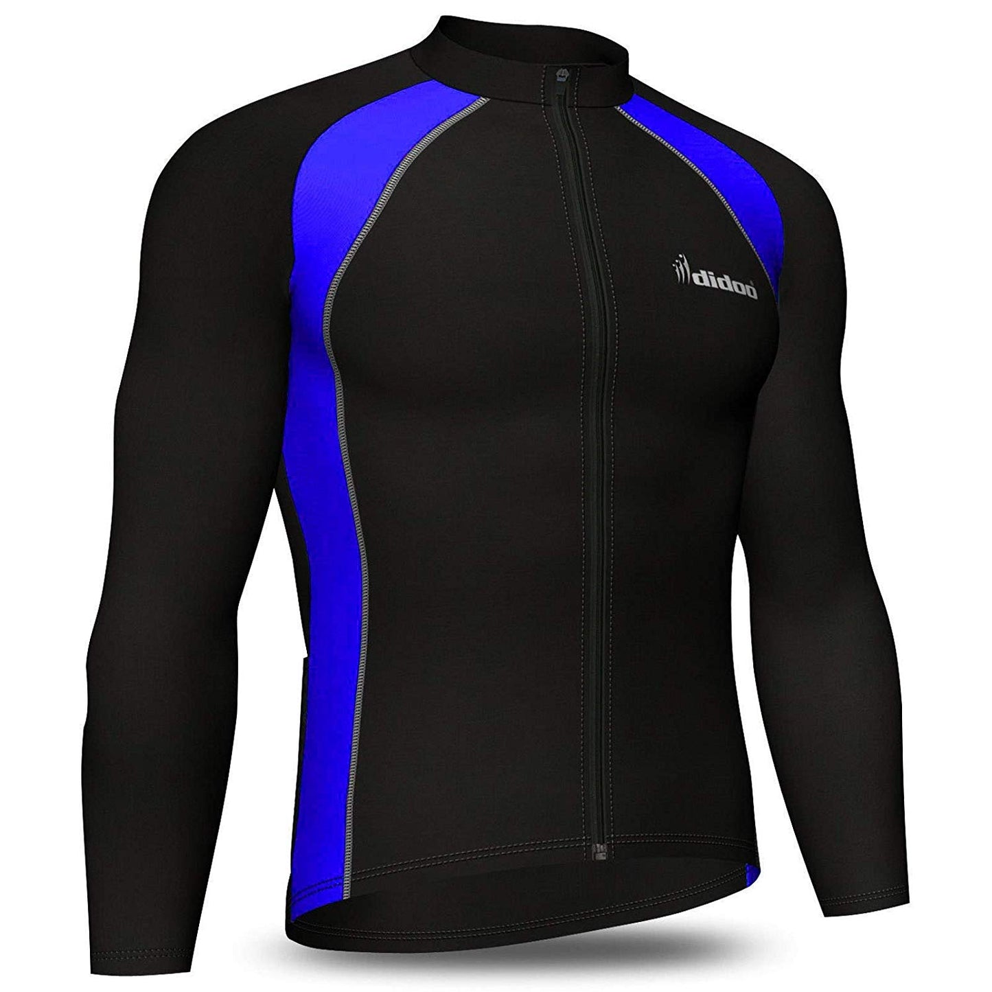 DiDOO Men’s Classic Winter long sleeve thermal cycling jersey