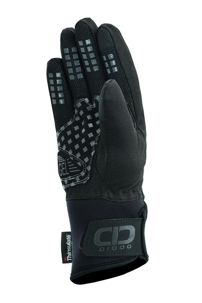 Men's Waterproof Winter Cycling Gloves Black