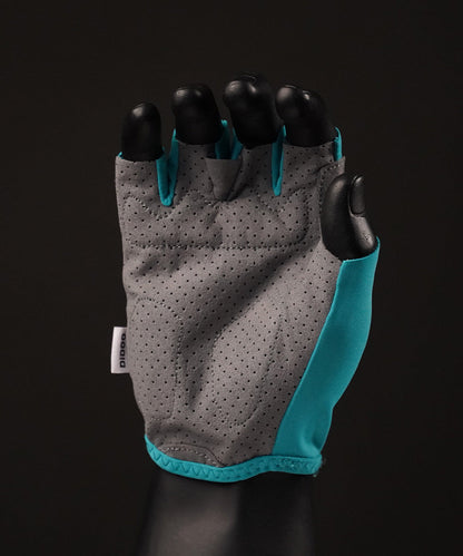 DiDOO Smart Pro Lightweight Short Finger Cycling Gloves Turquoise Colour