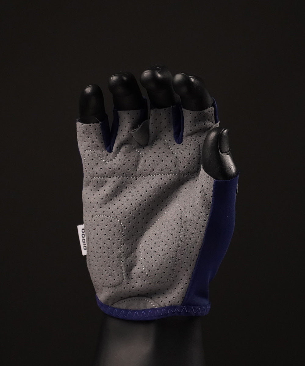 DiDOO Smart Pro Lightweight Short Finger Cycling Gloves Navy Blue Colour