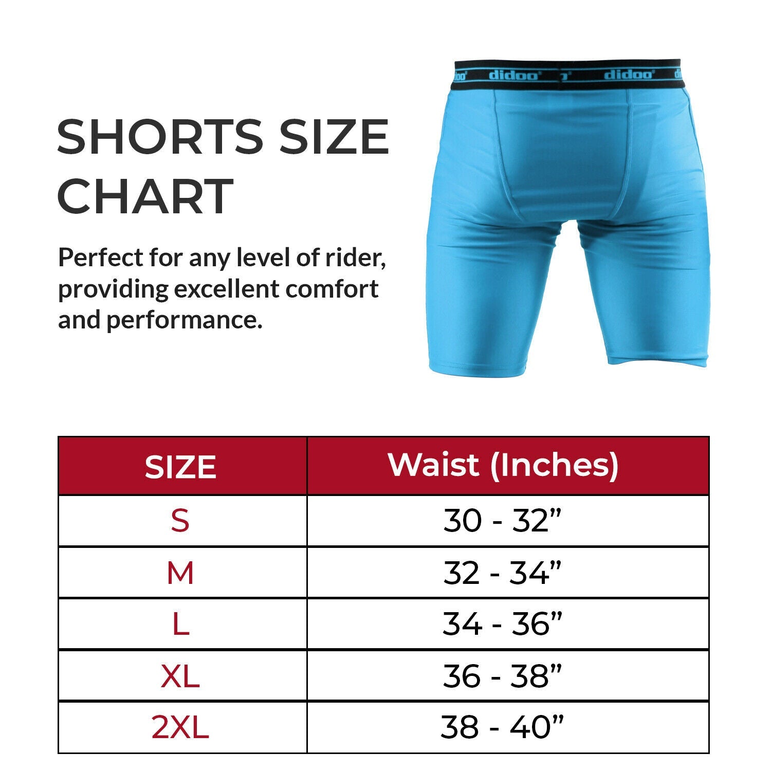 DiDOO Men's Compression Base Layer Shorts